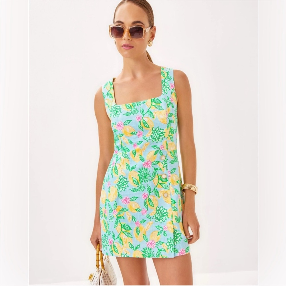 Lilly Pulitzer Kalinara Lemon Dress